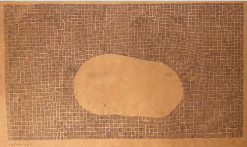 Capture Lines - Buthanese Handmade Paper, Ink